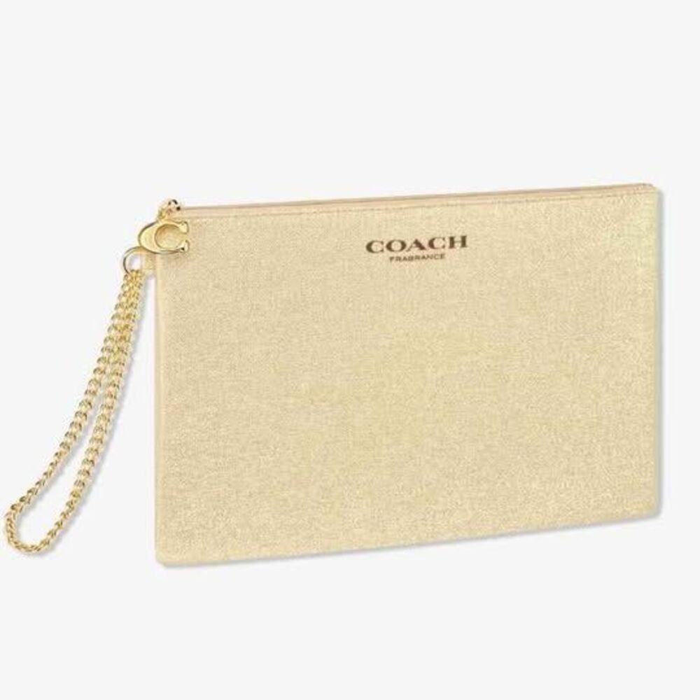 Coach evening wristlet clutch pouch bag NWOT